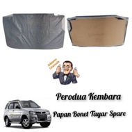 Perodua Kembara Papan Bawah Bonet Pelapik Tayar Spare Belakang Kereta Kembara Bonnet Board Spare Tyr
