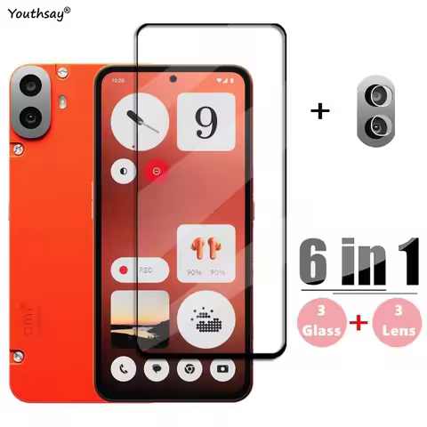 Full Cover Glass For Nothing CMF Phone 1 Tempered Glass Nothing CMF Phone 1 Screen Protector Phone L