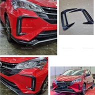 perodua myvi gen3 mg3 2020-2025 car front bumper canard garnish accessories skhongauto
