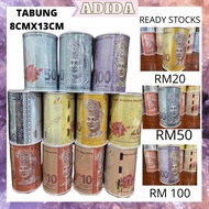 LIMITED EDITION Tabung Ringgit RM10/20/50/100 Tin Kids / Adult Saving Coin Box - Ringgit Malaysia Tabung Kanak / Dewasa