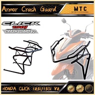 ✆ ◷ ﹊ Full Armor Crash Guard Honda CLICK125i V2 V3 / CLICK150i V2 V3 Game Changer V2 V3