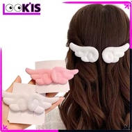 LOOKIS Pair of Angel Wing Hair Clips Bangs Clips Angel Wing Hair Clips Hair Fashion Accessories