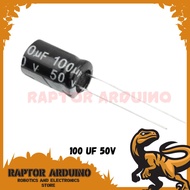 ELCO CAPACITOR 100UF 50V CAPACITOR 100UF 50V MICRO ALUMINUM