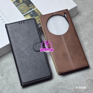 Vivo X200 Vivo X200 Pro Case Leather Book Cover Flip Cover Leather Vivo X200 Vivo X200 Pro
