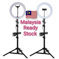 26cm/30cm/33cm/36cm LED Ring Light with 2.1M Tripod Stand Youtuber FB Live Mobile Shooting Tiktok Li