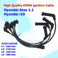 Hyundai Atos 1.0 1.1 Prima 1997-2003, Kia Picanto 1.1, Naza Suria 1.1 SOHC Spark Plug Cable Ignition Cable 27501-02C00