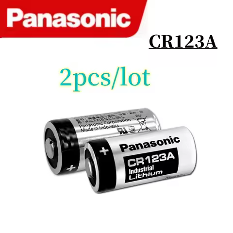 2-10PCS Original Panasonic 123 Lithium 3V Arlo Battery CR123A CR17345 DL123A EL123A 123A