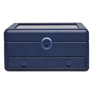 กล่องเก็บนาฬิกา WOLF1834 Earth Watch Stand Box (Midnight Blue)