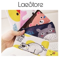 Convenient waterproof canvas pen wallet with funny shapes