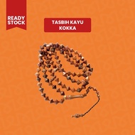 KAYU Kokka / Koka Wooden Rosary 99 Beads X 9/10mm (Diamond) - TK01