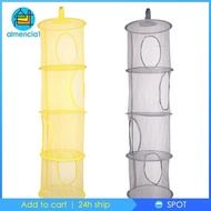 [Almencla1] Hanging Space Saver Bags Strong Foldable Elastic for Wall Underwear Socks