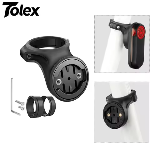 DOMEN Bicycle Saddle Lamp Mount For Garmin VariaRadar RTL510 515 500 RVR315 Bike Seatpost Taillight 