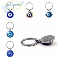 MALCOLM Blue Evil Eye Pendant, Blue Evil Eye Trendy Evil Eye Keyring, Evil Eye Bead Keychain Fashion