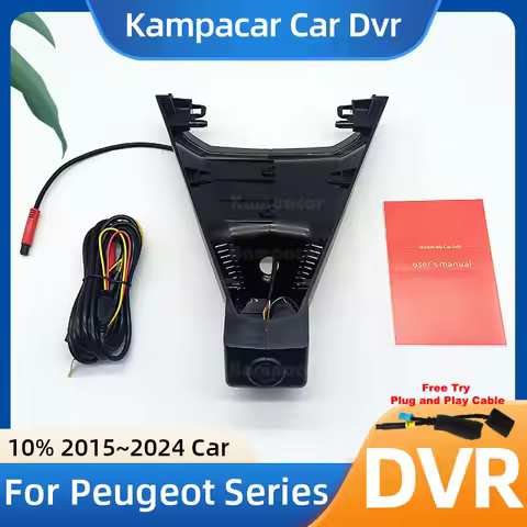 PT11 1K 2K 4K Plug and Play Car Dvr Dash Cam DashCam For Peugeot 3008 4008 5008 GT Line SUV DS7 Cros
