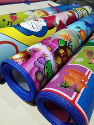 KARPET LANTAI Plastik motif 180x120 cm tebal 3mm/DAN UKURAN LAINNYA/tikar PIKNIK KULIT JERUK