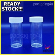 15 g -1/2oz Pill box Clear (70-144pcs) Botol Ubat kosong/Bekas Kapsul(+/-8 capsules )