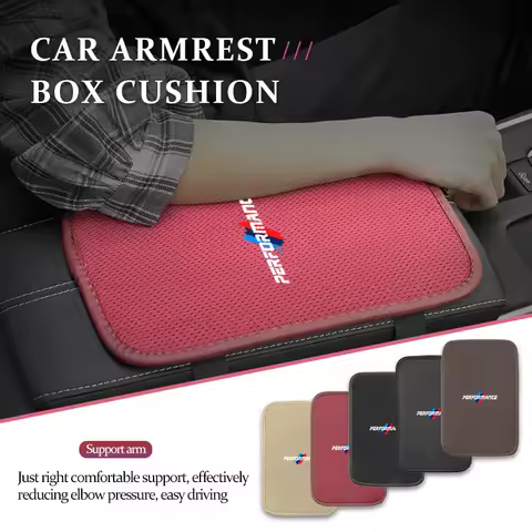 For BMW Car Centre Armrest Box Mat Cushion Storage Protector Pad 1 2 3 5 7 Series X1 X2 X3 X4 X5 X6 