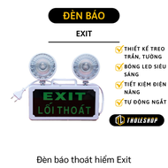 Đèn Exit Chỉ Dẫn Thoát Hiểm Loại Tốt Mẫu Mới Đèn Sự Cố Khẩn Cấp Chiếu Sáng Kết Hợp Biển Chỉ Dẫn Thoá