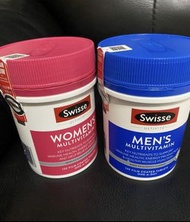 （有原裝進口標誌）Swisse男性／女性多元維他命 120片