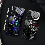 HP Infinix Hot 60 Pro Case - Infinix Hot 60 Pro Glass Softcase - Infinix Hot 60 Pro Case - Silicone 