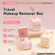 LEMONTREE9GP Travel Makeup Remover Sub Bottle, Leak-proof Portable Travel Bottle, Cute 2-in-1 Waterp