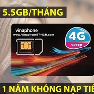[ MUA 1 LẦN SÀI CẢ NĂM ] SIM VINAPHONE D500 4G trọn gói 1 năm - KHÔNG CẦN NẠP THẺ FREESHIP - CHƯA KÍ