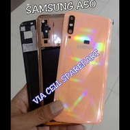 HOUSING CASING CASING FULLSET SAMSUNG GALAXY A50 A505 CASING KESSING FULSET A50 CAMERA GLASSADA