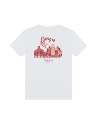 [MOO Billionaire  7/22] Ginza T-shirt เสื้อยืดผู้ชายแขนสั้น พิมพ์ลายกราฟฟิค Ginza
