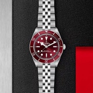 [全新未使用] Tudor Black Bay 58 紅面 bb58 珠帶 酒紅色  red Burgundy dial 帝舵 潛水錶 鋼帶款 bb58 7939A1A0RU-0001