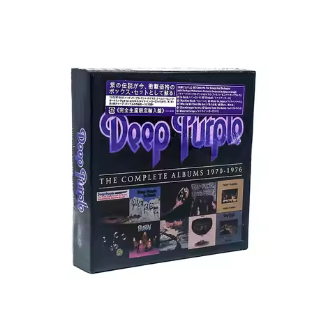 10CD British Rock Band Deep Complete Album 1970-1976 Heavy Metal and Modern Hard Rock Pioneer Band M