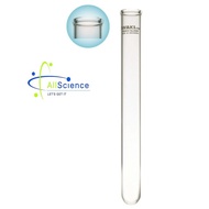 Test Tube with Rim 16x150mm Pyrex Iwaki Glass / with PE Stopper