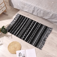 Long Nordic Decorative Fabric Carpet Tablecloth Mat Cotton Linen Export Long Table Runner Kitchen Be