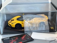 [限時優惠]全新Brand New BBR1:18 Ferrari LaFerrari Yellow Modena Metal Diecast Open Version 合金全開頂級版 連Displa