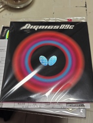 Butterfly Dignics 09C (D09C) 紅色 1.9mm 乒乓球膠皮