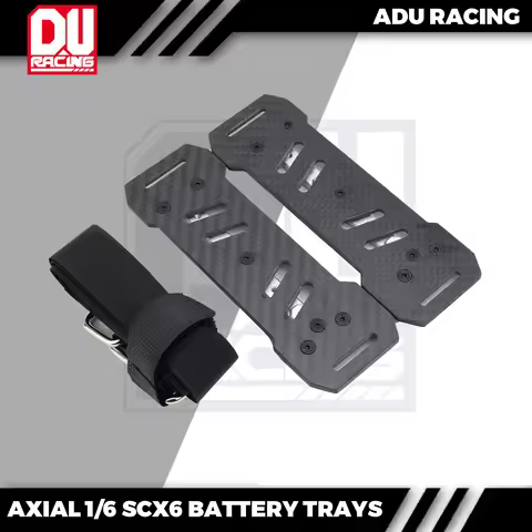 ADU RACING 7075-T6 ALU BATTERY TRAYS FOR AXIAL SCX6 AXI251007