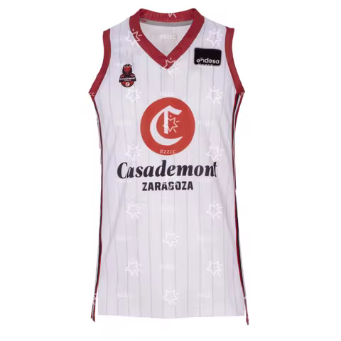 25-26 Basket Zaragoza Basketball jersey Competitive training outfit Summer Sports Men's T-Shirt Kid'