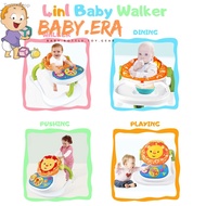 ☏👍Baby.Era  4 In 1 Baby Walker, Dining Seat, Sit-Play & Toddler Walk Assistance Terbaru