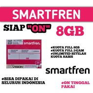 Siap Pakai - Kartu Perdana Smartfren 8GB 14 Hari