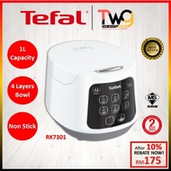 [Express Shipping] Tefal 1.0L (6 Cups) Easy Compact AI Smart Rice Cooker RK730 RK7301 Porridge Cooke