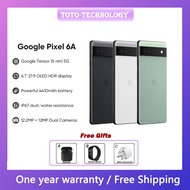 Google Pixel 6 / Google Pixel 6a/ Original Pixel 6+128GB/ Li-Po 4410mAh/ Android 12+And + Free Gifts