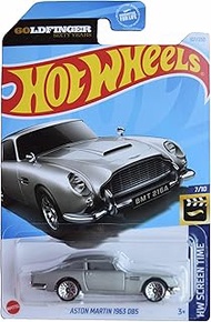 Hot Wheels Aston Martin 1963 DB5, HW Screen Time 7/10 [Silver] 107/250