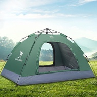 Camel Outdoor Tent Outing 2 Double Camping Thickened Automatic Free Easy-to-Put-up Tent UV Protectio