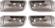 PT Auto Warehouse TO-2469B-QP - Inner Interior Inside Door Handle, Brown - Front/Rear Left/Right, Se