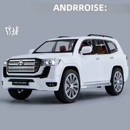 Toyota LAND CRUISER LC300 Prado Tỉ Lệ 1:24 Hợp Kim Diecast SUV Kim Loại Đồ Chơi Xe Địa Hình Mô Hình