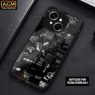 HP Tecno Spark Go 1 Case - New Softcase Glossy casing Tecno Spark Go1hp [Aesthetic Motif] - AGM Case