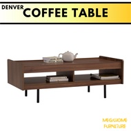 DENVER Coffee Table With Metal Leg / Coffee Table With Metal Leg / Meja Kopi dengan Kaki Besi