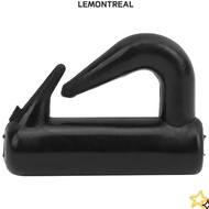 LEMONTREAL 200PCS Rotating Snaps, 13mm Lightweight Clevis Snaps, Portable Plastic Black Spinner Snap