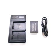 LPE17 LP E17 LP-E17 LCD USB Dual Charger for Canon EOS 200D M3 M6 750D 760D T6i T6s 800D 8000D Kiss X8i NO battery