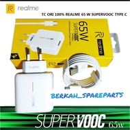 TRAVEL CHARGER TC REALME 65W SUPER VOOC TYPE C HP CHARGER
