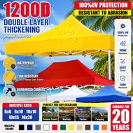 【Malaysia Spot】 6x6 8x8 6x10 10x10 10x15 10x20 10x10Ft canopy kanopi 10 x 15 kanopi 8x8 kain kanopi 